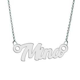Colier din argint 925 cu numele Mina