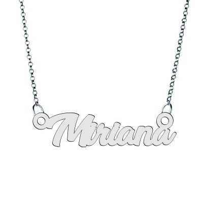 Colier din argint 925 cu numele Miriana
