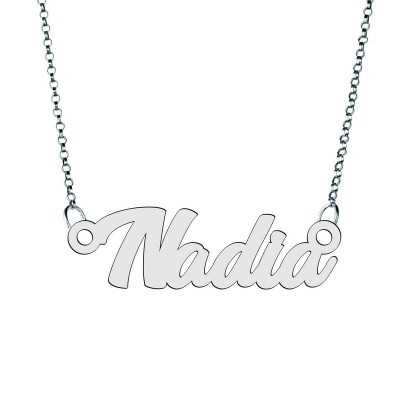 Colier din argint 925 cu numele Nadia
