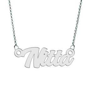 Colier din argint 925 cu numele Nitta