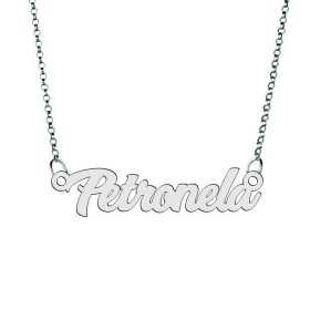 Colier din argint 925 cu numele Petronela