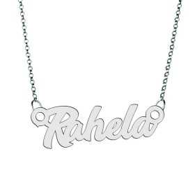 Colier din argint 925 cu numele Rahela
