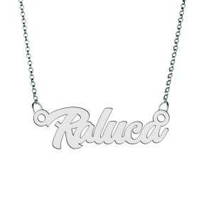 Colier din argint 925 cu numele Raluca