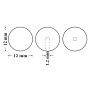 0113-Preciosa Pearl Nacre Round-Semi Pearlescent Red 12mm