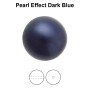 0173-Preciosa Round Pearl Maxima 1H Dark Blue Pearl Effect 6mm