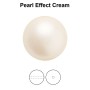 0186-Preciosa Round Pearl Maxima 1H, Cream Pearl Effect 12mm
