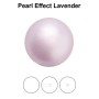 0203-Preciosa Round Pearl Maxima 1/2H, Lavender Pearl Effect 12mm