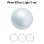 0221-Preciosa Round Pearl Maxima 1/2H, Light Blue Pearl Effect 12mm