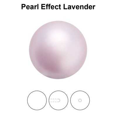 0248-Round Pearl Maxima 1/2H Lavender 10mm