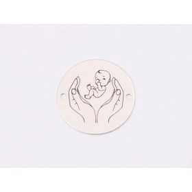 E1273-GS-Link argint 925 Holding baby 16.5mm 1 buc