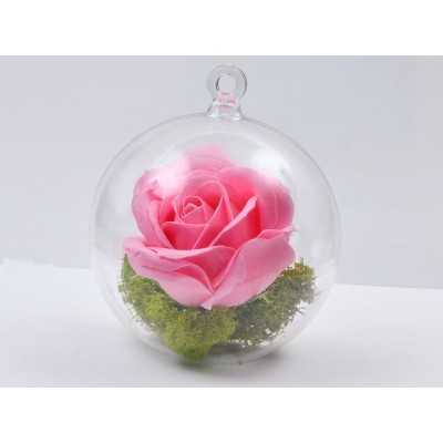 H002-Glob din plastic pentru aranjamente florale 11.5 cm - 1 bucata