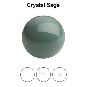 0415-Preciosa Round Pearl Maxima 1H Sage 4mm