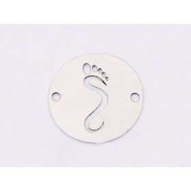 E1370-N-Link banut din argint Talpita, 12mm 0.4mm - 1 buc