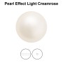0242-Preciosa Round Pearl Maxima 1H Light CreamRose Pearl Effect 10mm - 1 buc