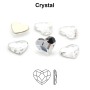 0480-Cristal Preciosa, MC Heart Maxima FB Crystal 6mm - 1 BUC