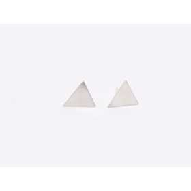 E1388 N Cercel triunghi din argint 925 10x9.7x0.5mm