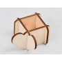 L448-Decupaj cutie lemn inimioara -1 buc