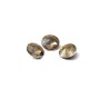 0496-Gavbari Crystal Rivoli Iridescent Gold 8mm-1buc