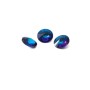 0498-Gavbari Crystal Rivoli Shimmer Blue 8mm-1buc