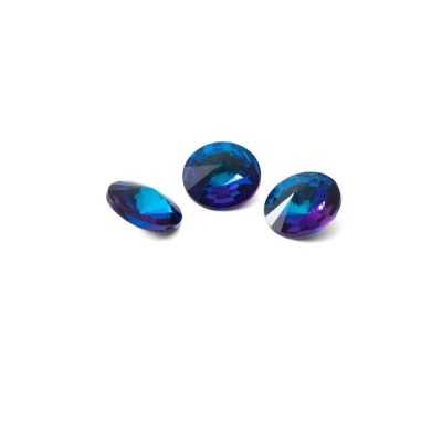 0504-Gavbari Crystal Rivoli Shimmer Blue 12mm-1buc