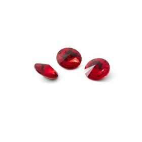 0382-Gavbari Crystal Rivoli Light Red 12mm-1buc