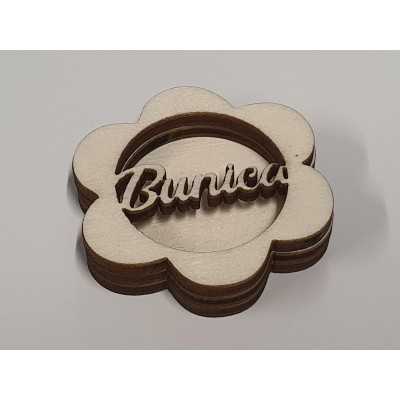 L493-Blank 3 straturi pentru licheni 5*5cm Bunica -1 buc