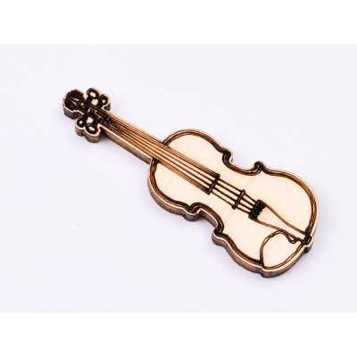 L587-Decoratiune vioara lemn 5*2cm -1 buc