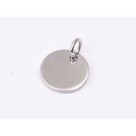 C004-Banut rotund cu o gaura si za din INOX 10 mm-1buc C004-Banut rotund cu o gaura si za din INOX 10 mm-1buc