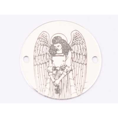 E1507 GS Link argint "Friends" 16.5mm 0.3mm 1 buc