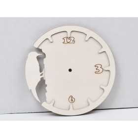 L661-Ceas din lemn in 2 straturi ciocanitoare -25 cm- 1 buc