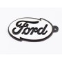 L672-Breloc din MDF sigla Ford 6x3 cm 1 buc