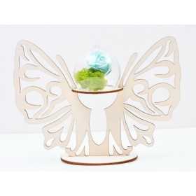 L714-Trofeu din lemn "Cel mai bun tata" 17x11cm - 1 buc