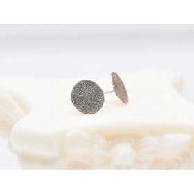 E1550 G Cercei argint "Simboluri celtice" 9mm , 0.5mm 1 pereche