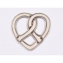 E1561 GS Link argint "Arms around heart" 18.5x18mm, 0.5mm 1 buc