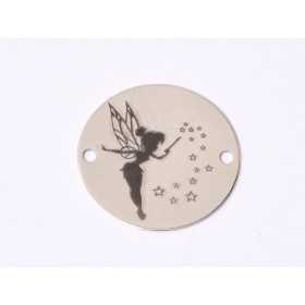 E1575 GS Link argint "Family expecting baby" 16.5mm, 0.3mm 1 buc