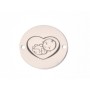 E1577 GS Link argint "New born baby" 16.5mm, 0.3mm 1 buc