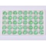 P4529-Austria Rivoli Round Stone, 12mm, Pacific Opal Silver Foiled - 1 buc