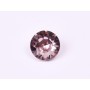 0007- Austria Chaton Round Stone, 6mm, Light Amethyst Silver Foiled - 1 buc