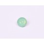 0049-Austria Chaton Round Stone, 6mm, Pacific Opal Silver Foiled - 1 buc