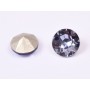 0130-Austria Chaton Round Stone, 6mm, Tanzanite Silver Foiled - 1 buc