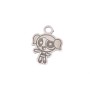 E1599 G Charm Argint 925 "Bubbles" 14x10mm, 0.3mm 1 buc