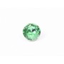 0603-Austria Chaton Round Stone, 6mm, Erinite Silver Foiled- 1 buc