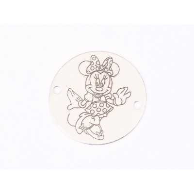 E1609 GS Banut Ag 925 "Minnie" 16.5mm, 0.3mm 1 buc