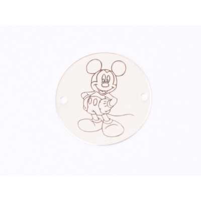 E1610 GS Banut Ag 925 "Mickey" 16.5mm, 0.3mm 1 buc