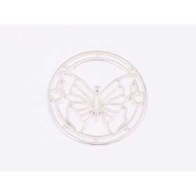 E1617 N Link Ag 925 "Fluturas" 17mm, 0.5mm 1 buc