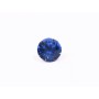 0668-Austria Chaton Round Stone, 7mm, Sapphire Silver Foiled - 1 buc