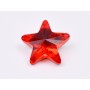 P4554-Cristal Star Fancy Stone, 10mm, Hyacinth Silver Foiled - 1 buc