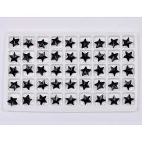 P4556-Cristal Star Fancy Stone, 10mm, Jet - 1 buc