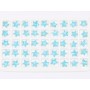 P4558-Cristal Star Fancy Stone, 10mm, Caribbean Blue Opal Silver Foiled - 1 buc