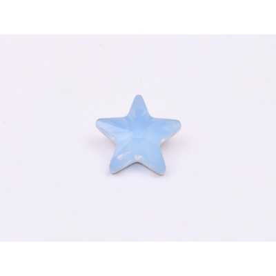 P4562-Cristal Star Fancy Stone, 10mm, Sapphire Opal Silver Foiled - 1 buc